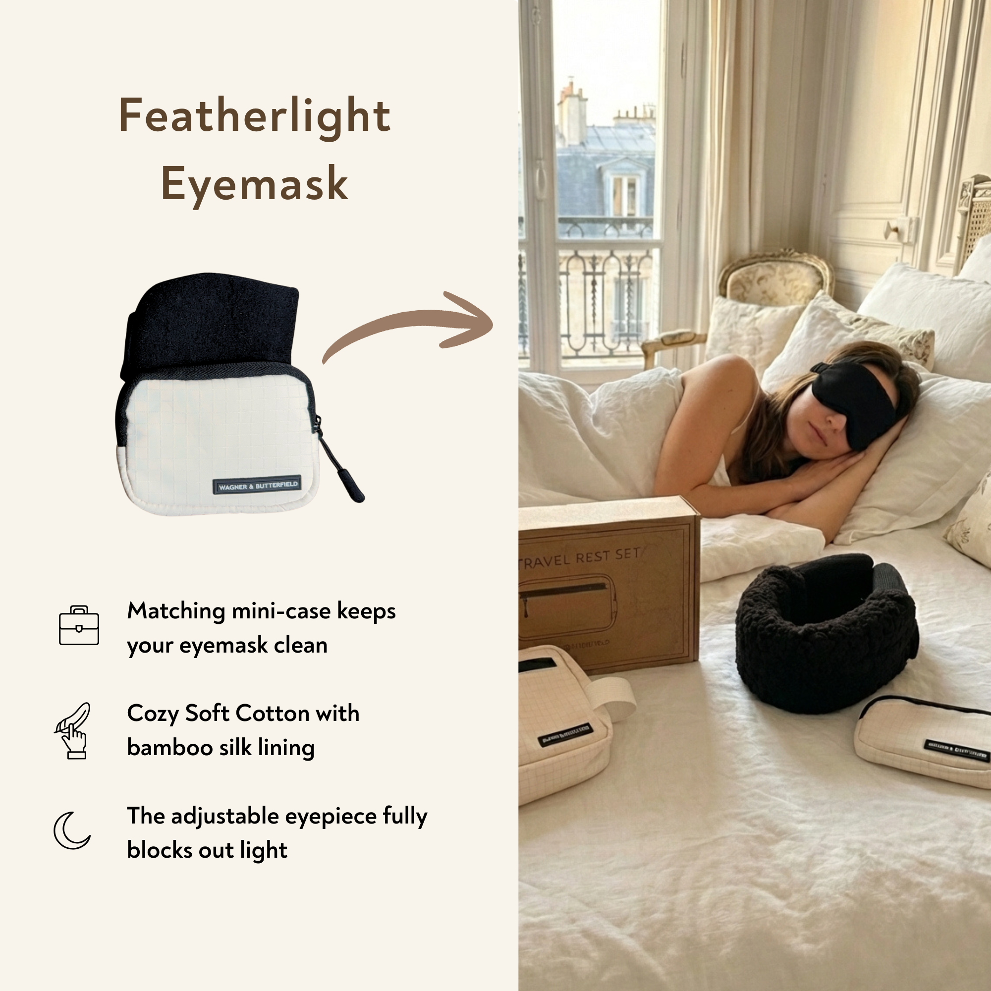 5 Piece Travel Pillow Gift Set