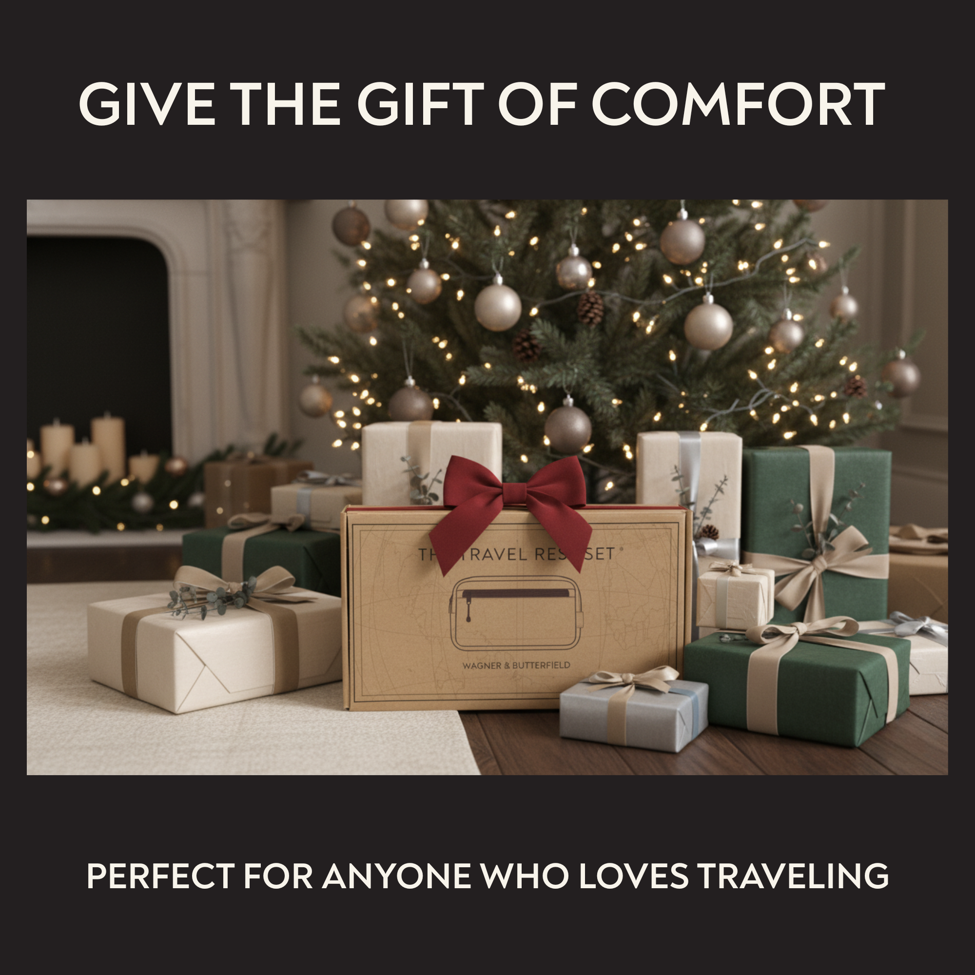 5 Piece Travel Pillow Gift Set