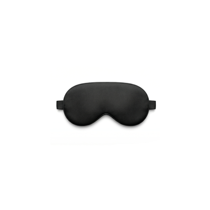 Black Cotton Adjustable Eye Mask