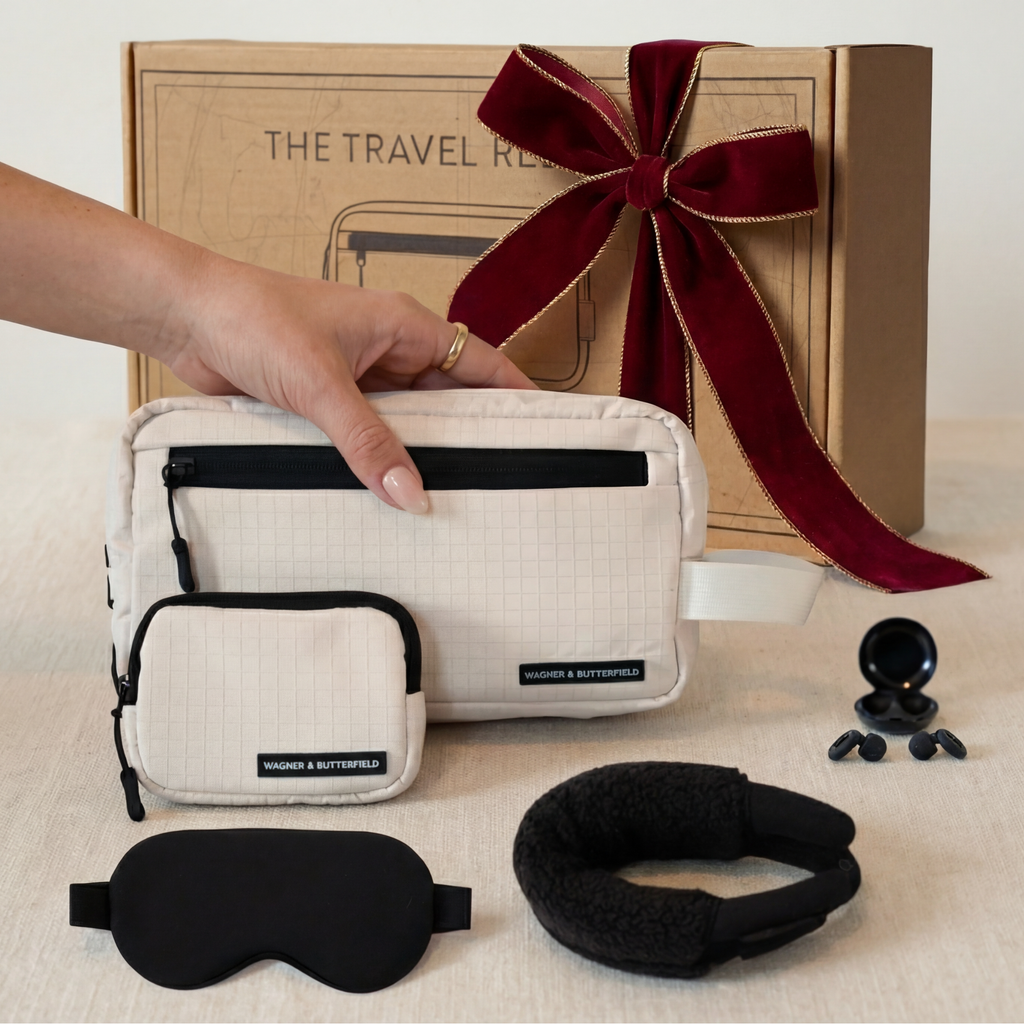 5 Piece Travel Pillow Gift Set