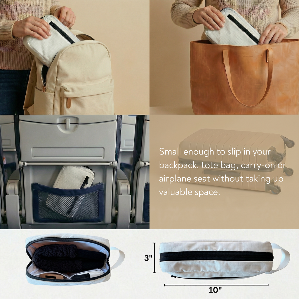 5 Piece Travel Pillow Gift Set